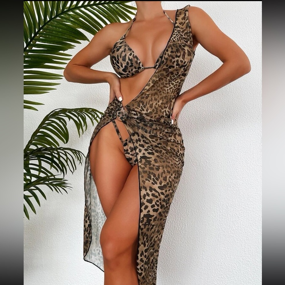Bikini with cover up